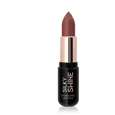 رژ لب مرطوب‌کننده و براق گلدن رز مدل Silky Shine 215