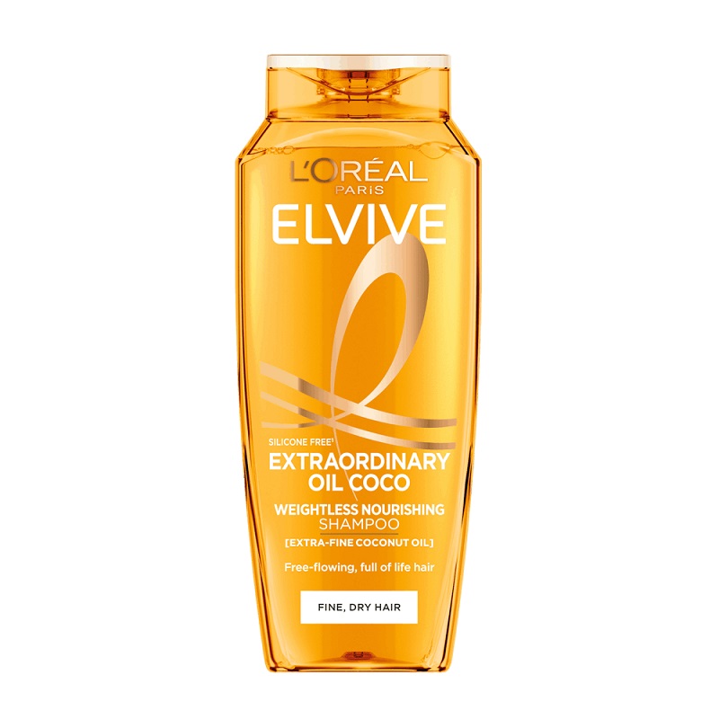 شامپو لورال مدل Elvive Extraordinary Oil Cocoحجم 400 میلی لیتر