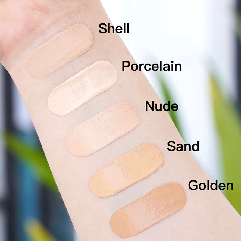 کرم پودر آبرسان شیگلم رنگ SHF-Porcelain