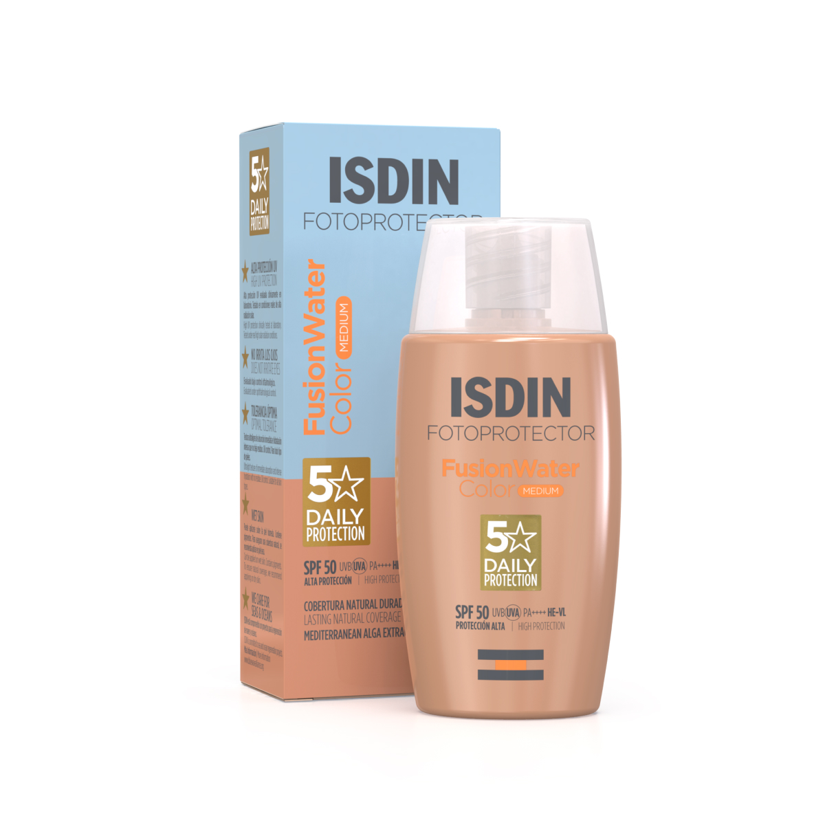 ضد آفتاب فیوژن واتر رنگی مدیوم ایزدین SPF50