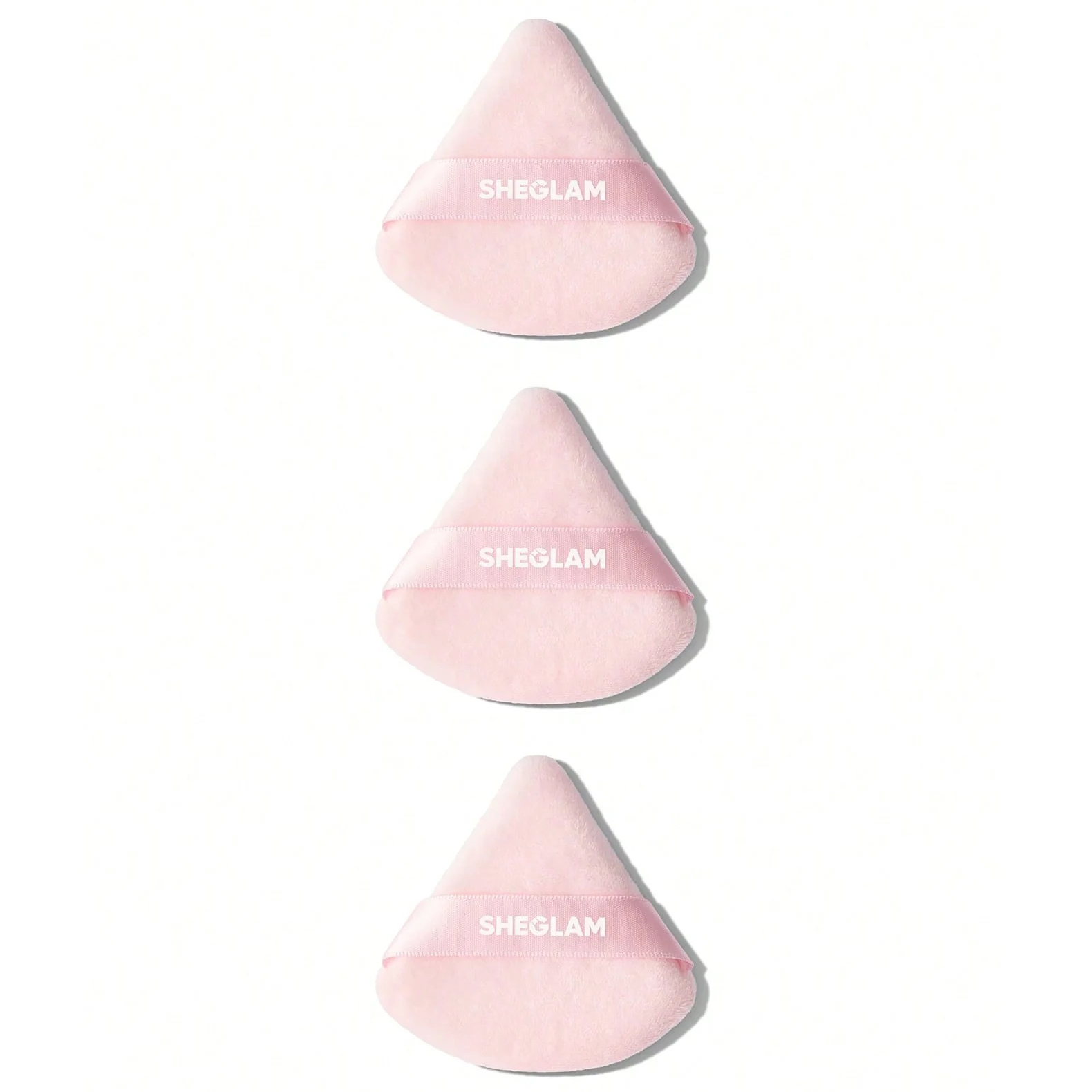 پاف و پد مخصوص پودر سه عددی شیگلم مدل اینستا ردی صورتی