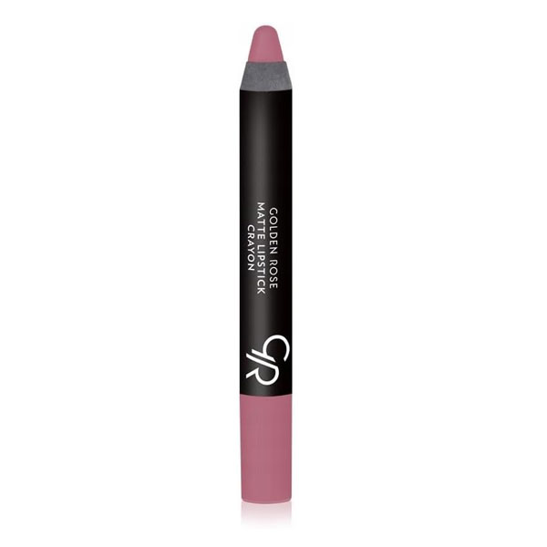 رژ لب مدادی مات گلدن رز مدل کرایون شماره 10 Golden Rose Matte Lipstick Crayon