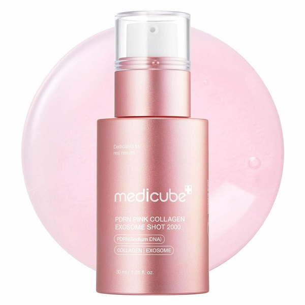 سرم اگزوزم کلاژن صورتی پی دی آر ان 2000 مدی کیوب