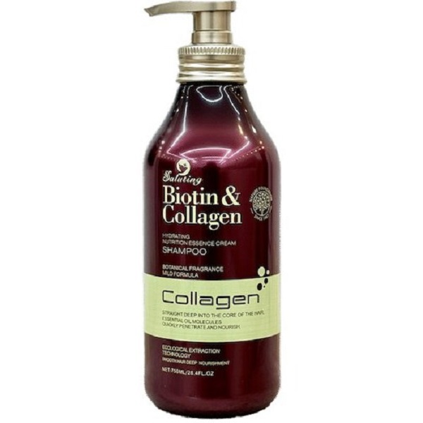 شامپو بیوتین و کلاژن سالوتینگ | تقویت، حجم و بازسازی مو از ریشه تا ساقه
