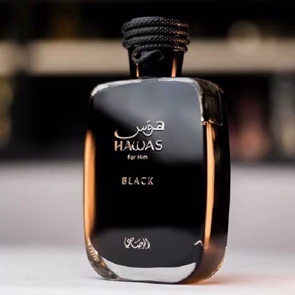 عطر مردانه رصاصی هوس بلک