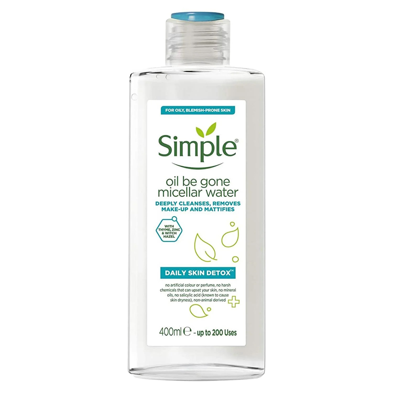 پاک کننده میسلار واتر Daily Skin Detox سیمپل