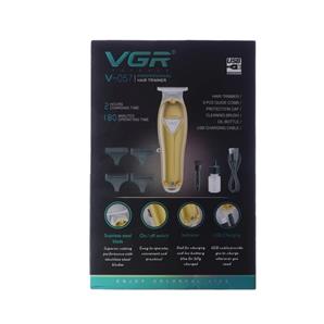 ماشین اصلاح موی سر و صورت وی جی ار مدل V-057