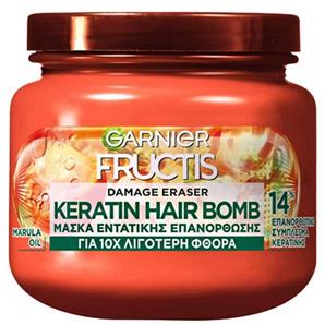ماسک موی کراتینه گارنیه Keratin Hair Bomb