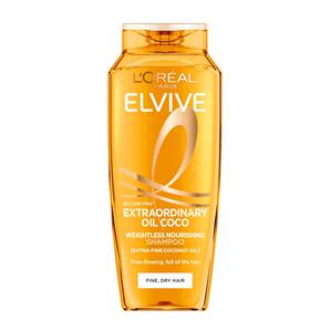 شامپو لورال مدل Elvive Extraordinary Oil Cocoحجم 400 میلی لیتر