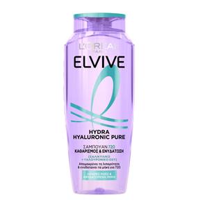شامپو موی چرب Hydra Hyaluronic Pure Elvive L'oreal Shampoo
