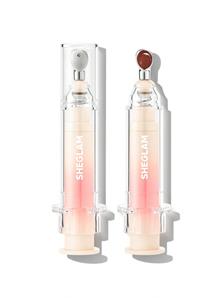 لیپ گلس حجم دهنده شیگلم Sheglam مدل Booster Shine رنگ Sepia Kiss