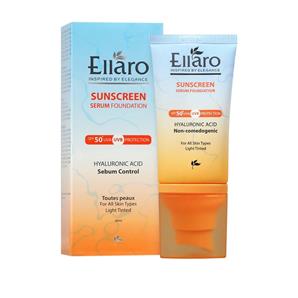 سرم ضد آفتاب رنگی الارو SPF50