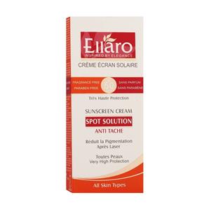 کرم ضد آفتاب ضد لک اسپات سولوشن SPF 50 الارو