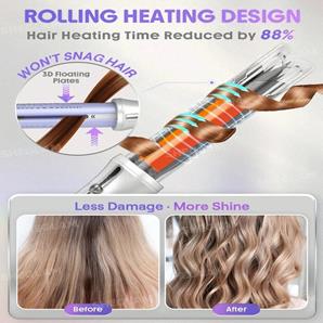 فر کننده و حالت دهنده مو شیگلم هیر مدل One Touch Airflow Styler Pro سایز 32 میلی متر