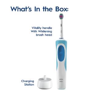 مسواک برقی اورال بی مدل Oral-B Vitality Whitening