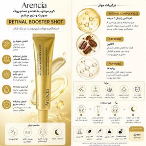 سرم رتینال آرنسیا مدل Retinal Booster Shot