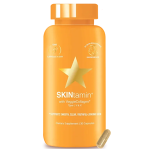 اسکین تامین حاوی کلاژن جوانساز و روشن کننده پوست