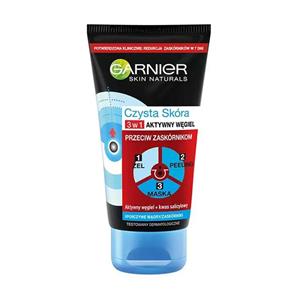 شوینده سه کاره زغال Pure Active گارنیه